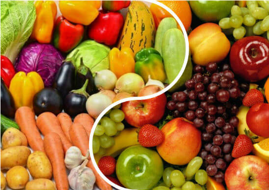 fructe și legume pentru pierderea în greutate